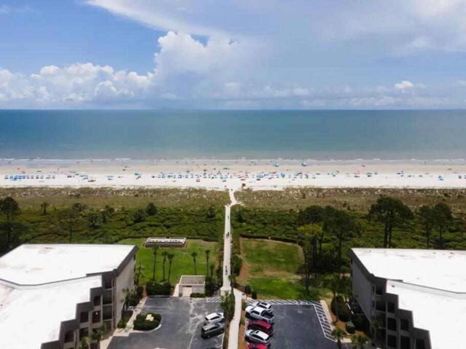 Sunnydaze-Steps To The Ocean King Bed, Free Bikes! Lejlighed Hilton Head Island Eksteriør billede